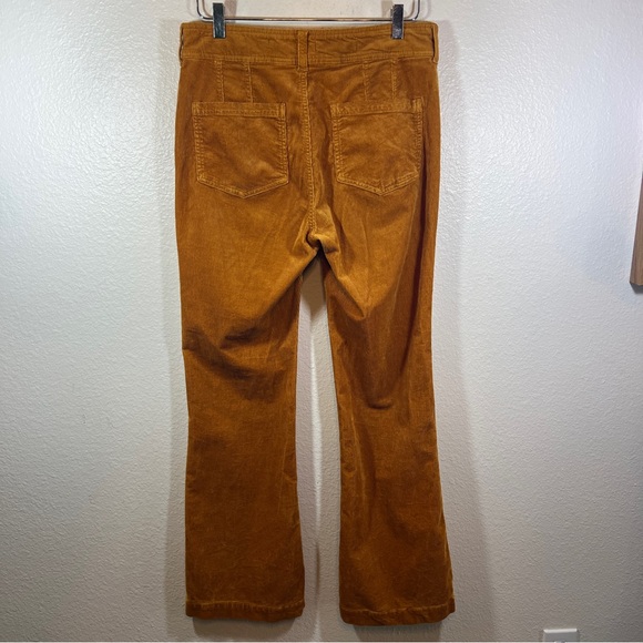 Anthropologie Pilcro High-Rise Bootcut Corduroy Pants golden amber size 29 - Picture 4 of 10